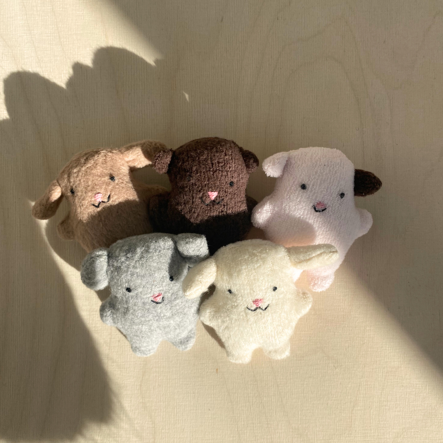 happyli-Set - alle fünf kleinen Freunde