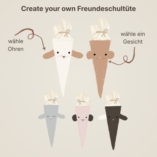 Create your own Freundeschultüte